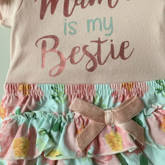 NWT! 3 piece set  Mama is my bestie newborn outfi - Picture 3 of 6
